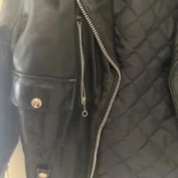 Womans Black Motorcycle - Picture 2 of 4